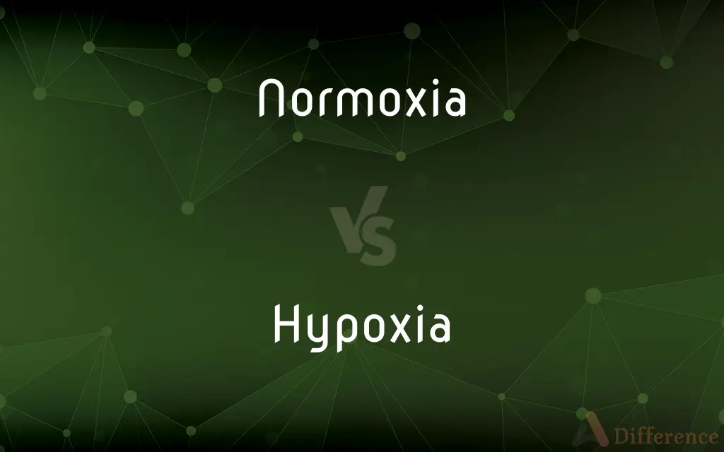 Normoxia vs. Hypoxia — What's the Difference?