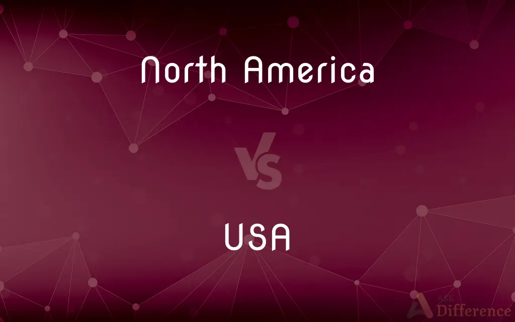 North America vs. USA — What's the Difference?