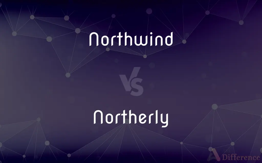 Northwind vs. Northerly — What's the Difference?