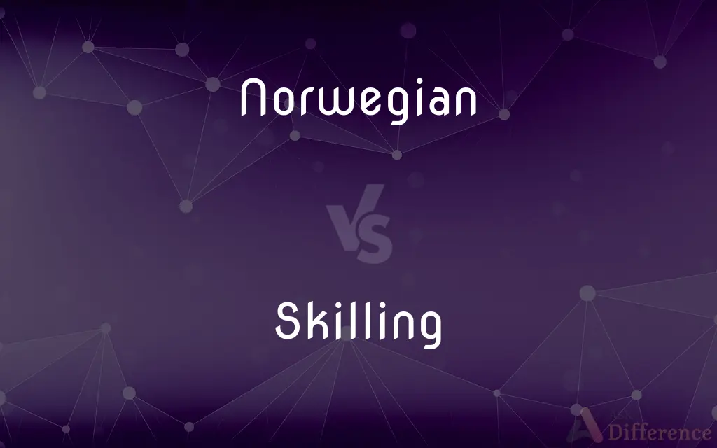 Norwegian vs. Skilling — What's the Difference?