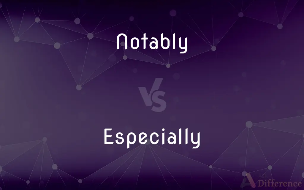 Notably vs. Especially — What's the Difference?