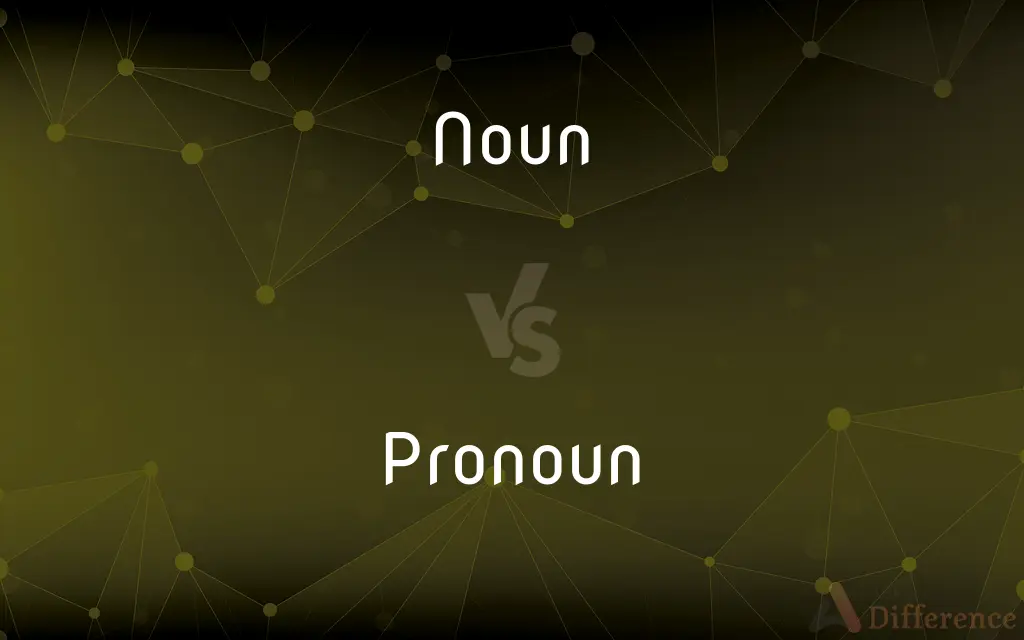 Noun vs. Pronoun — What's the Difference?