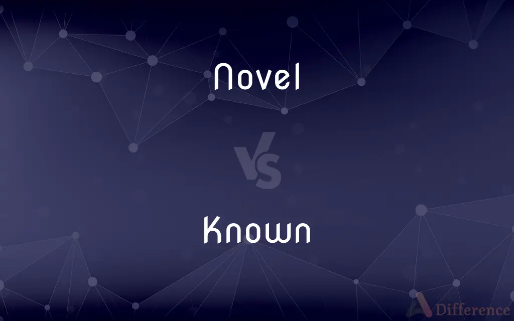Novel vs. Known — What's the Difference?