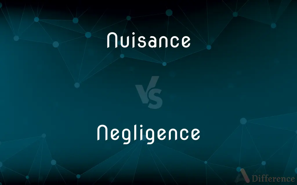 Nuisance vs. Negligence — What's the Difference?