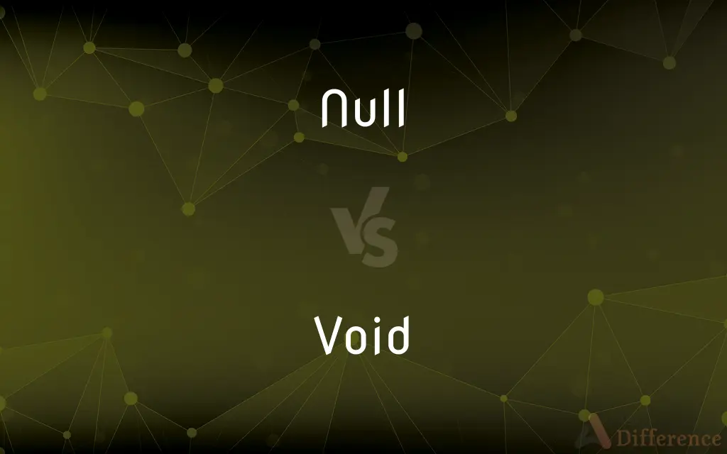 Null vs. Void — What's the Difference?