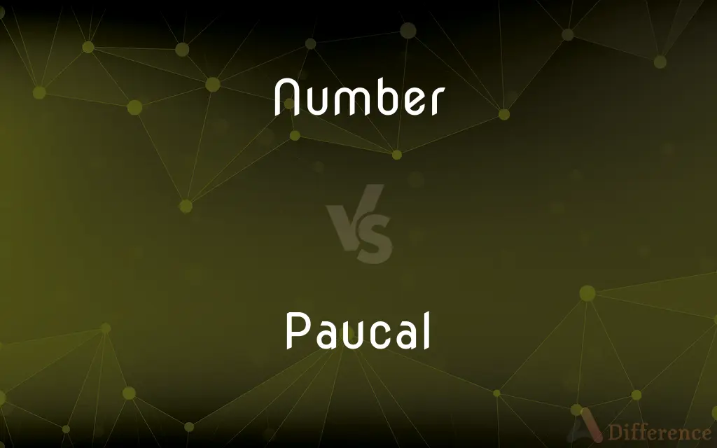 Number vs. Paucal — What's the Difference?