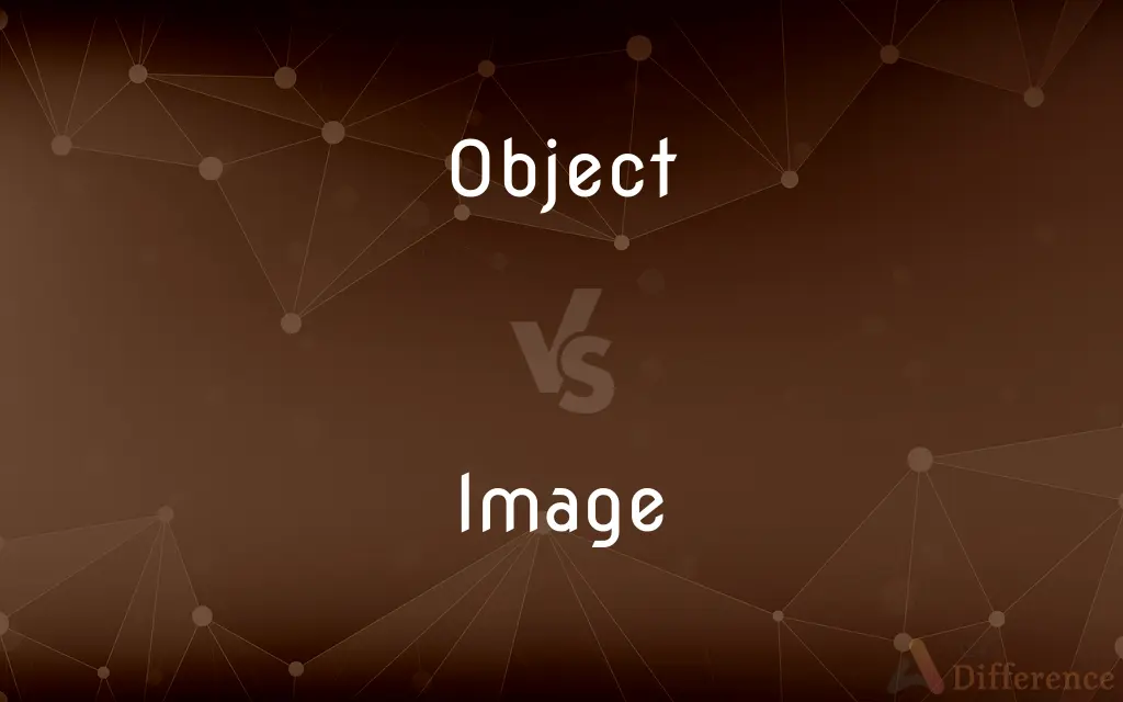 Object vs. Image — What's the Difference?