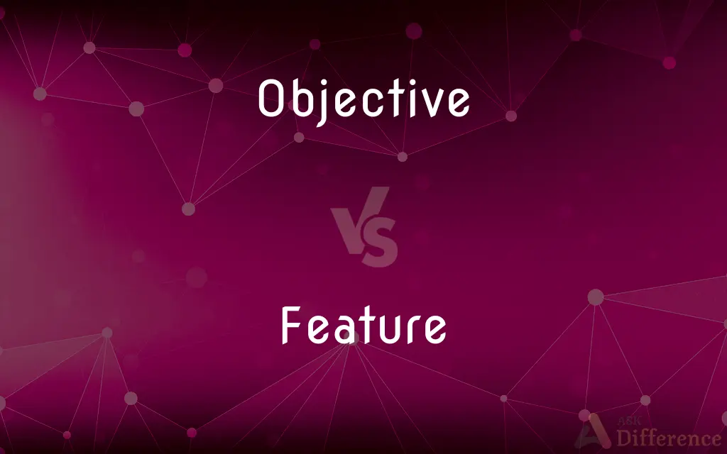 Objective vs. Feature — What's the Difference?