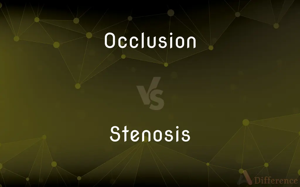 Occlusion vs. Stenosis — What's the Difference?