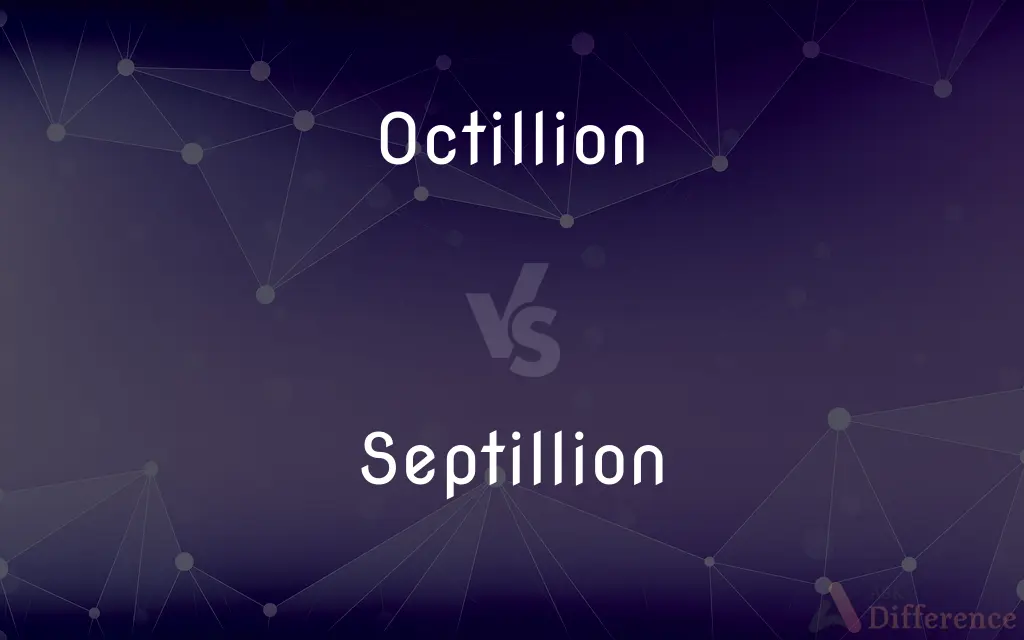 Octillion vs. Septillion — What's the Difference?