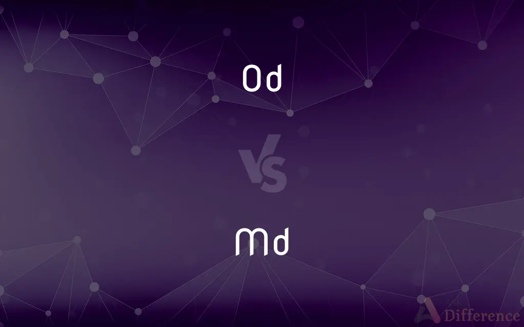 OD vs. MD — What's the Difference?