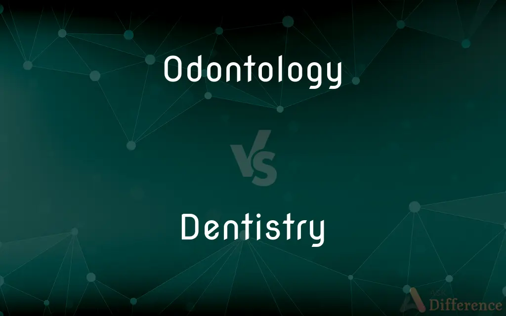 Odontology vs. Dentistry — What's the Difference?