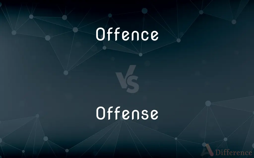 Offence vs. Offense — What's the Difference?