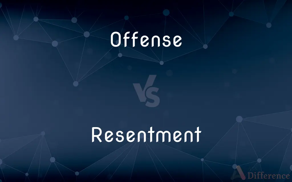 Offense vs. Resentment — What's the Difference?