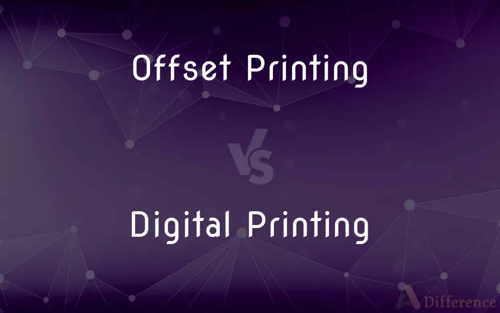 Offset Printing vs. Digital Printing — What's the Difference?
