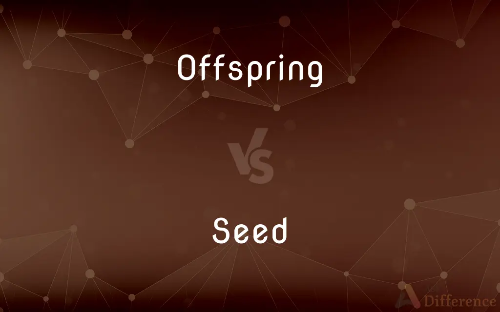 Offspring vs. Seed — What's the Difference?