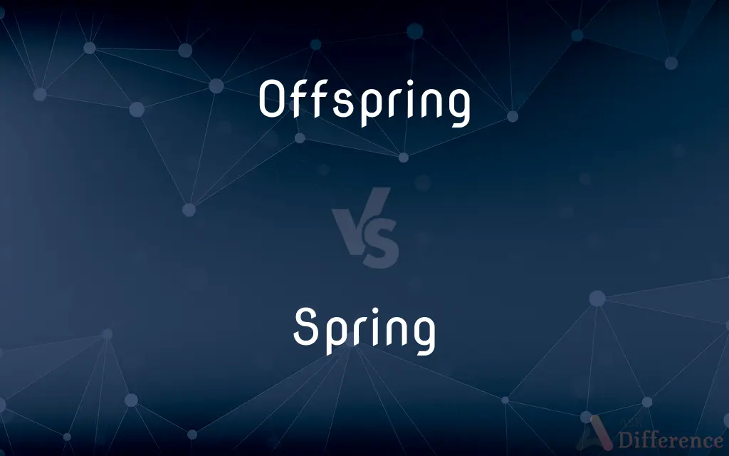 Offspring vs. Spring — What's the Difference?