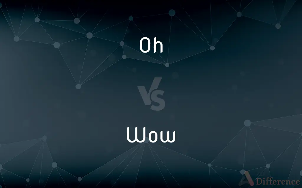 Oh vs. Wow — What's the Difference?