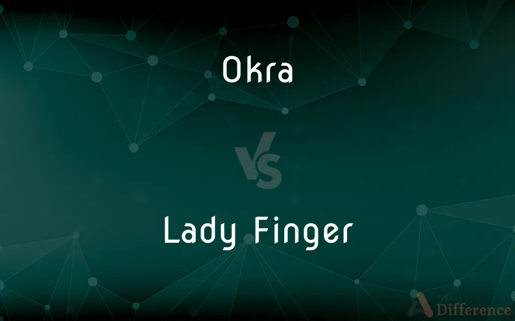 Okra vs. Lady Finger — What's the Difference?