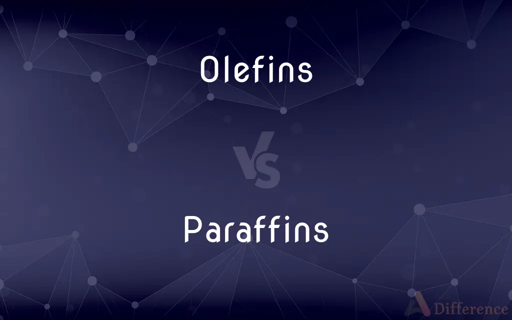 Olefins vs. Paraffins — What's the Difference?