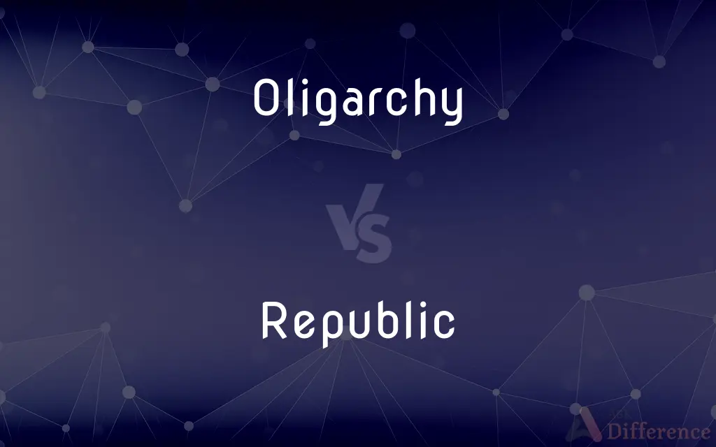 Oligarchy vs. Republic — What's the Difference?