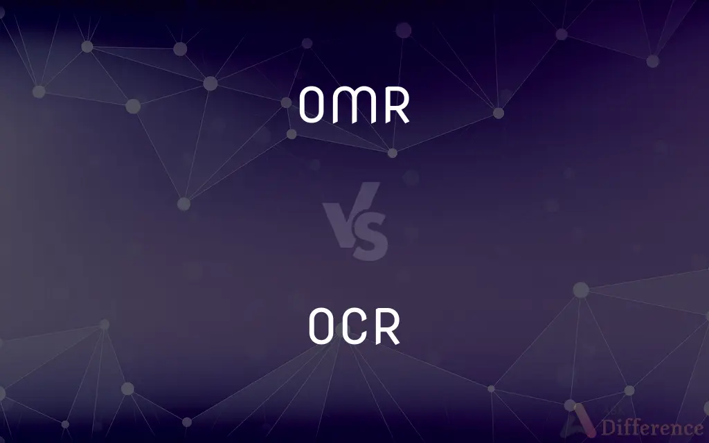 OMR vs. OCR — What's the Difference?