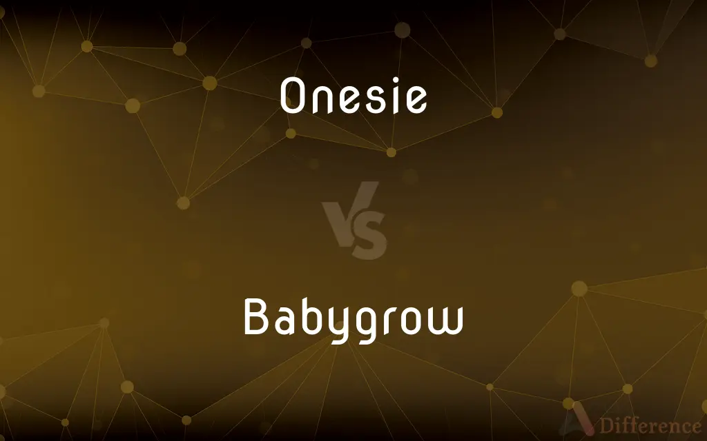 Onesie vs. Babygrow — What's the Difference?