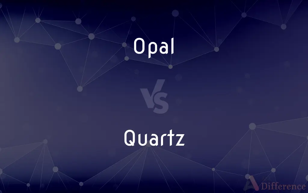 Opal vs. Quartz — What's the Difference?