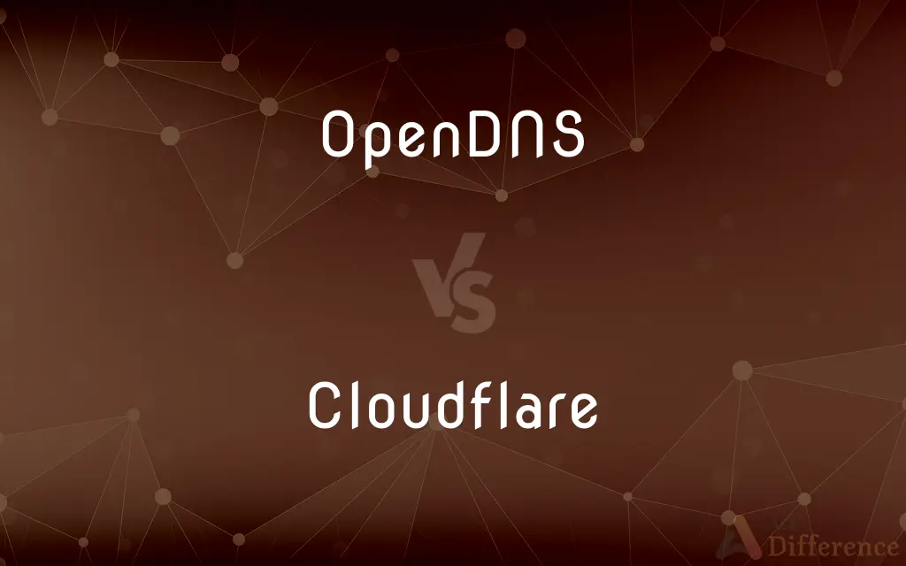 OpenDNS vs. Cloudflare — What's the Difference?