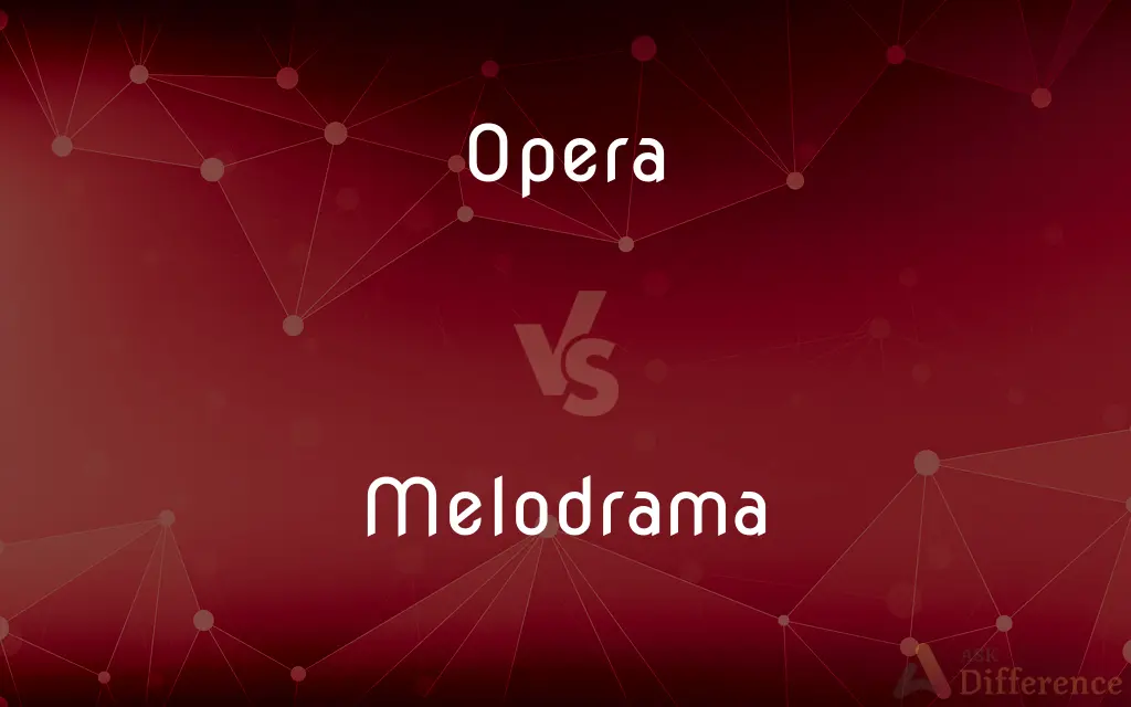 Opera vs. Melodrama — What's the Difference?