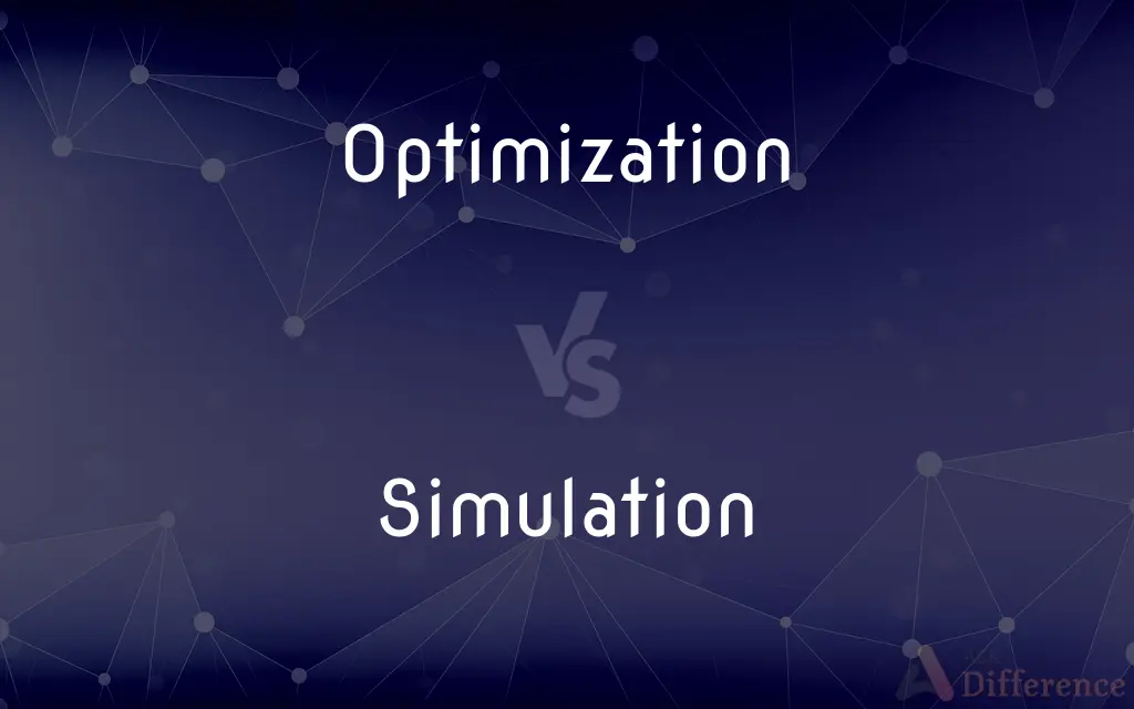 Optimization vs. Simulation — What's the Difference?