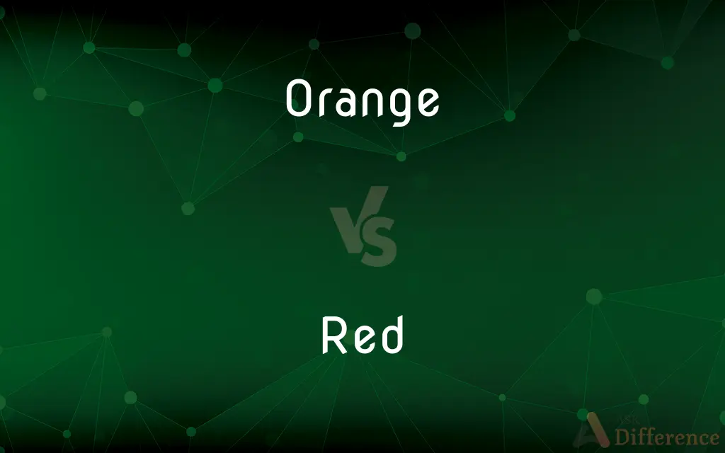 Orange vs. Red — What's the Difference?