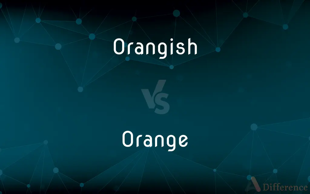 Orangish vs. Orange — What's the Difference?