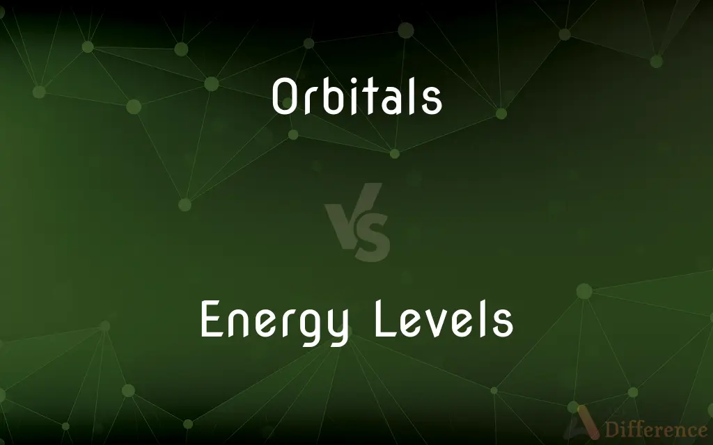 Orbitals vs. Energy Levels — What's the Difference?