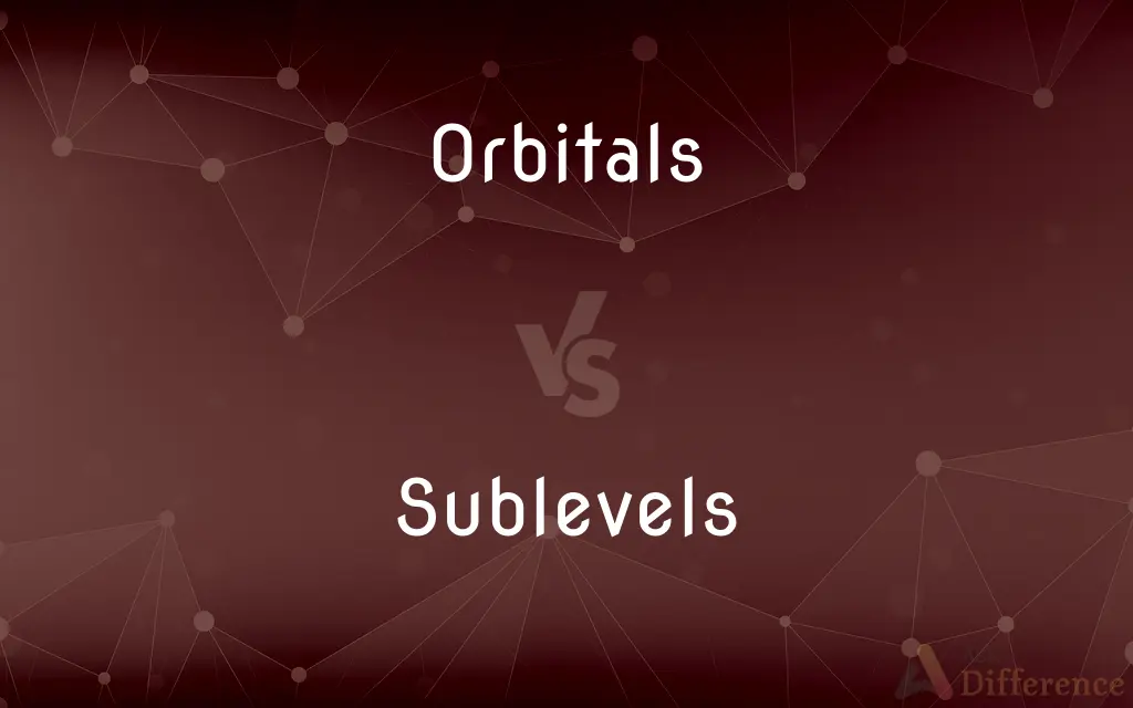 Orbitals vs. Sublevels — What's the Difference?
