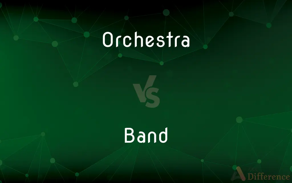 Orchestra vs. Band — What's the Difference?