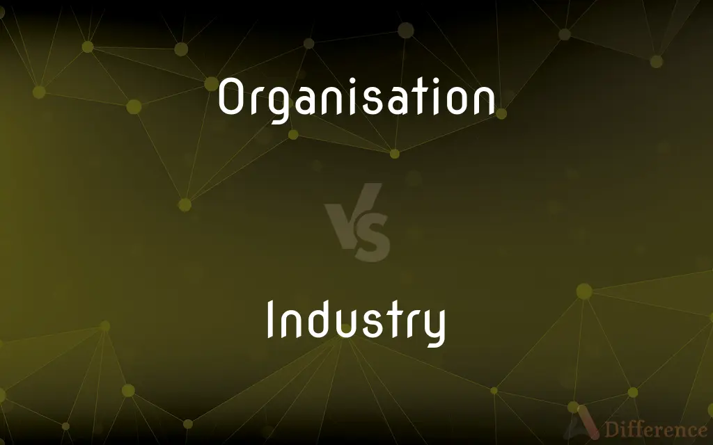 Organisation vs. Industry — What's the Difference?