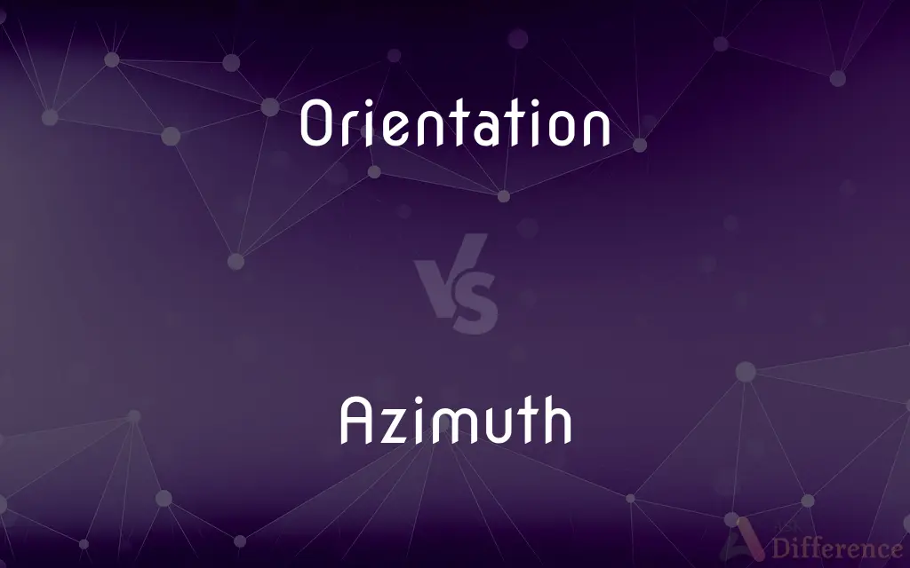 Orientation vs. Azimuth — What's the Difference?