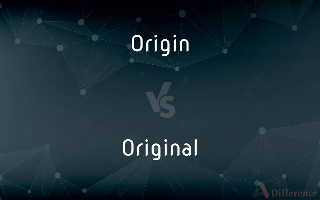 Origin vs. Original — What's the Difference?