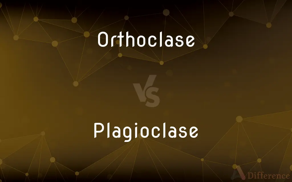 Orthoclase vs. Plagioclase — What's the Difference?