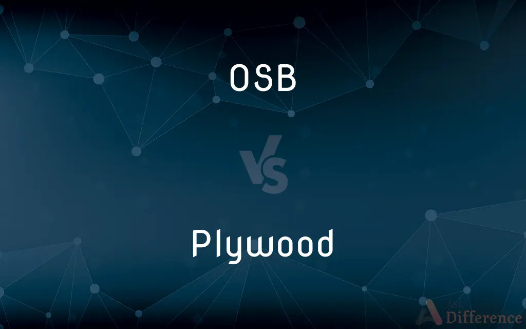 OSB vs. Plywood — What's the Difference?