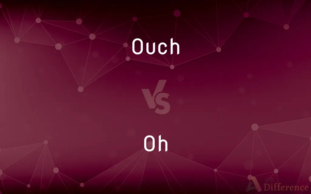 Ouch vs. Oh — What's the Difference?