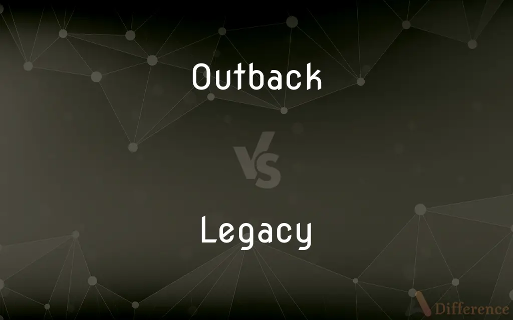 Outback vs. Legacy — What's the Difference?