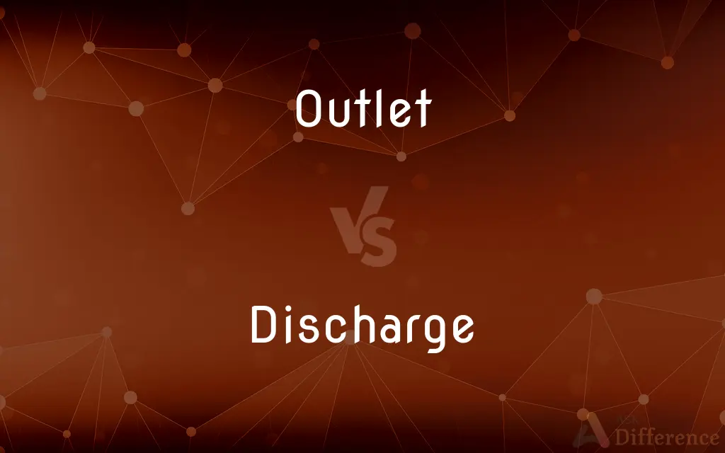 Outlet vs. Discharge — What's the Difference?