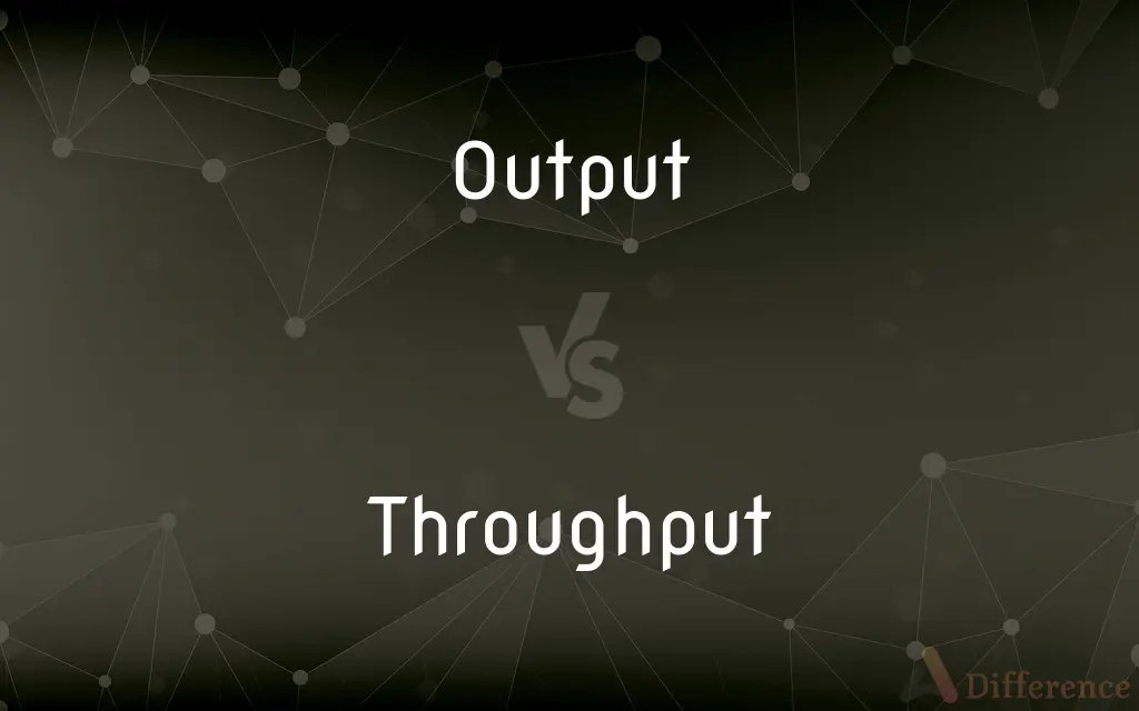 Output vs. Throughput — What's the Difference?