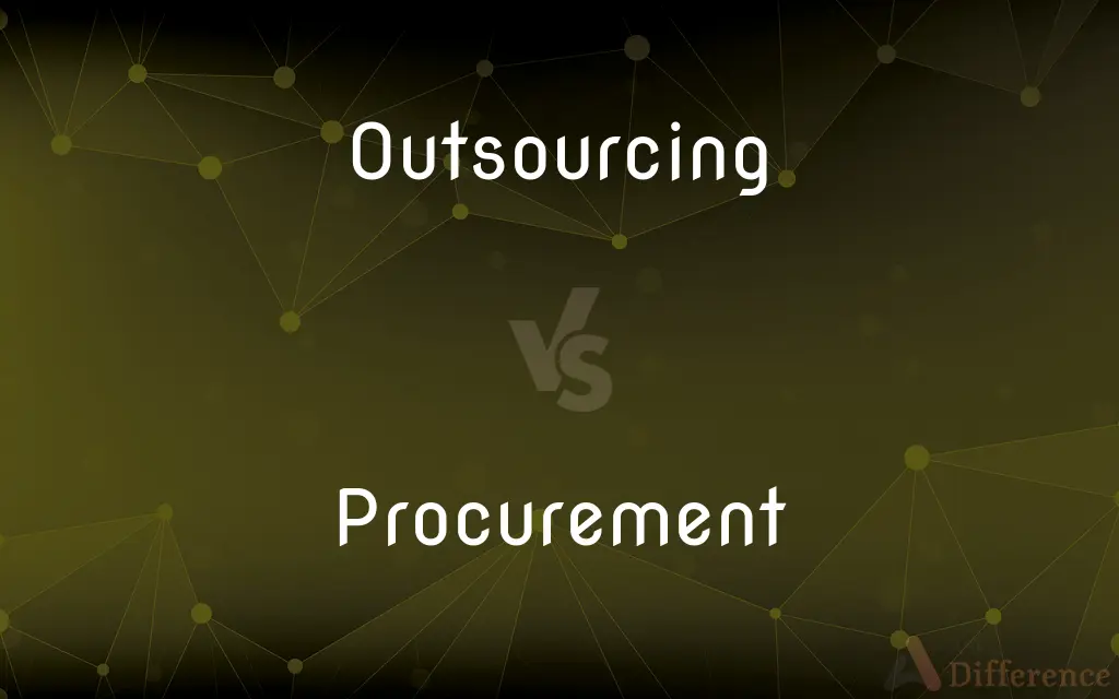 Outsourcing vs. Procurement — What's the Difference?