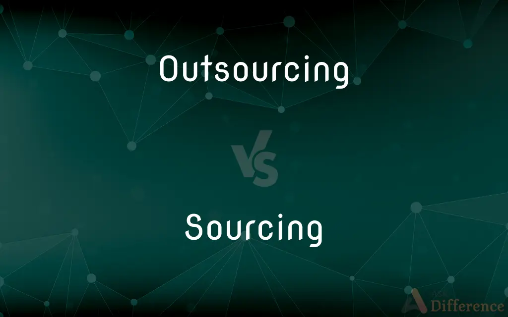 Outsourcing vs. Sourcing — What's the Difference?
