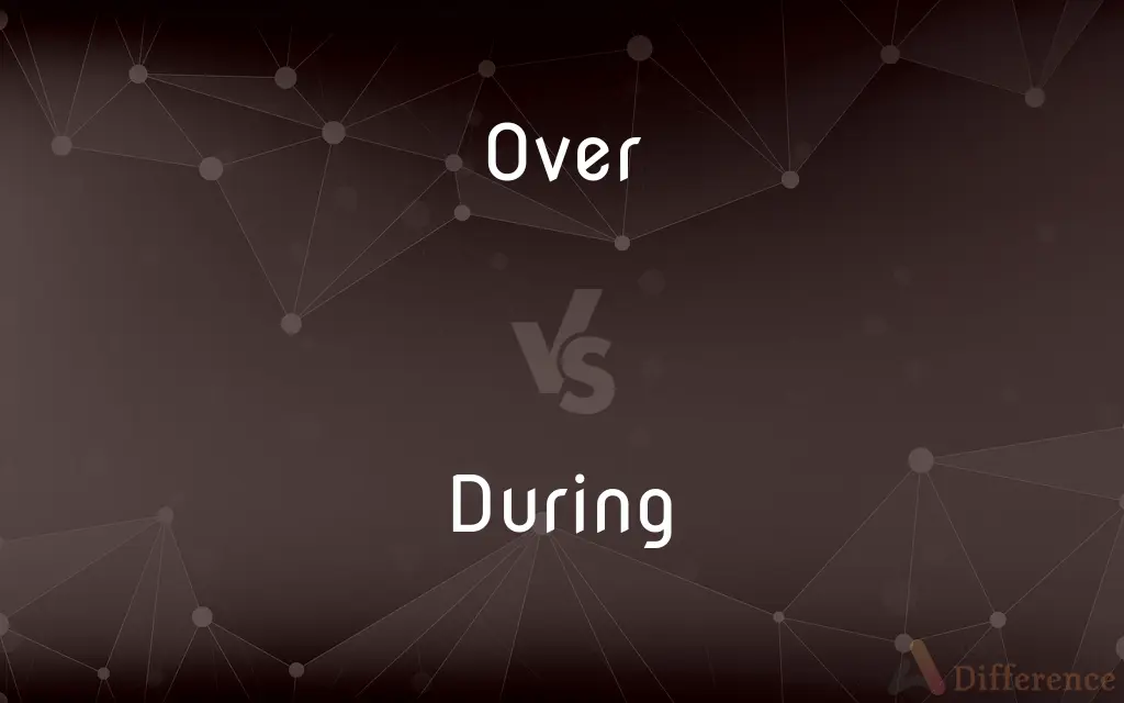 Over vs. During — What's the Difference?