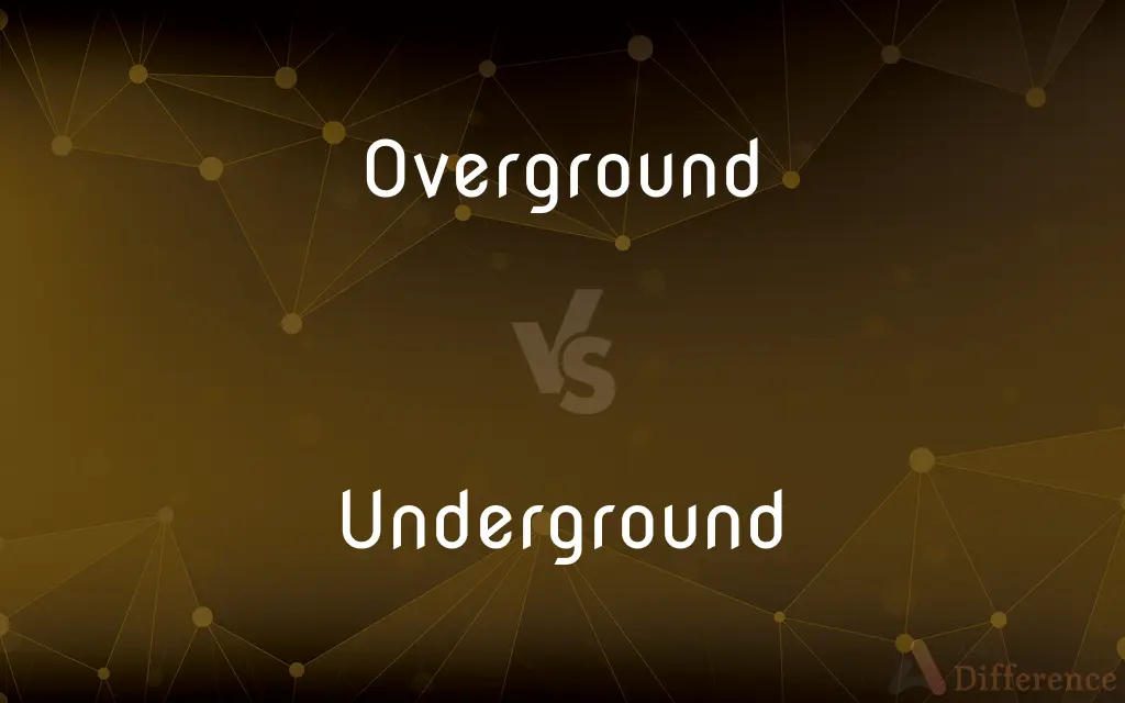 Overground vs. Underground — What's the Difference?