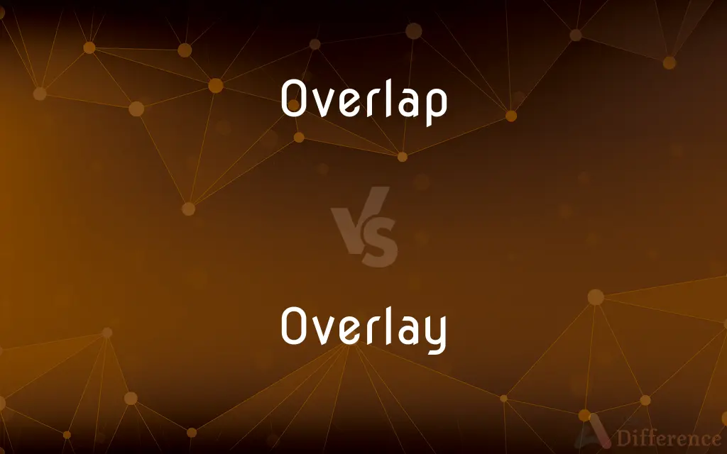 Overlap vs. Overlay — What's the Difference?